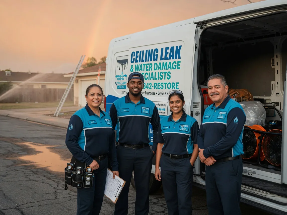 Ceiling Leak Cleanup company in Langsville, OH